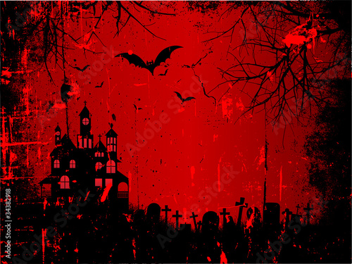 Grunge Halloween Background