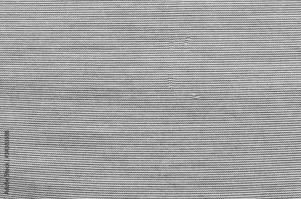 Black and white fabric texture Stock Photo | Adobe Stock