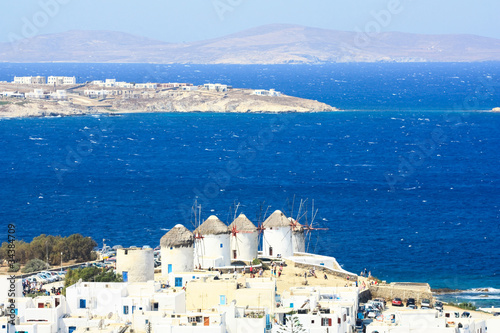 windmills in mykonos