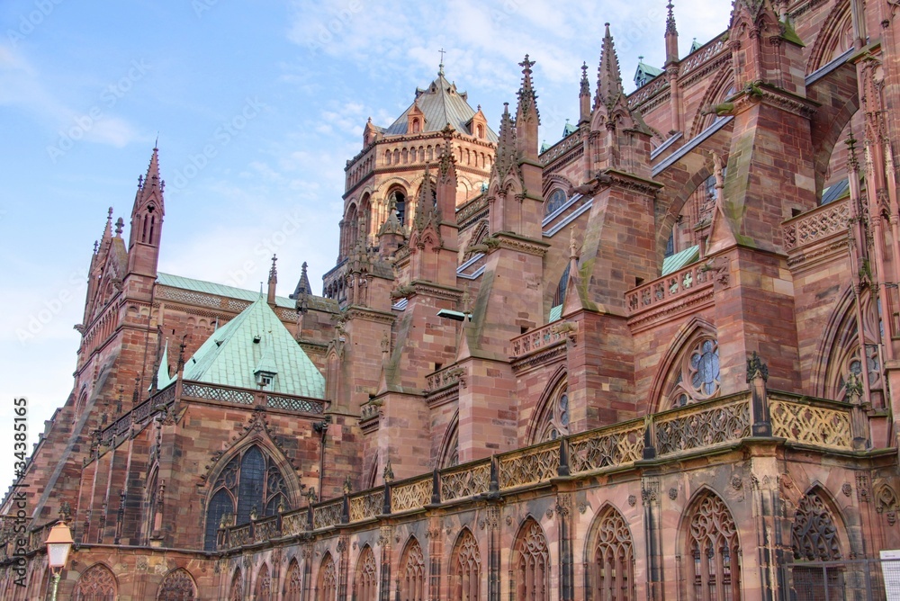 Fototapeta premium cathédrale de strasbourg