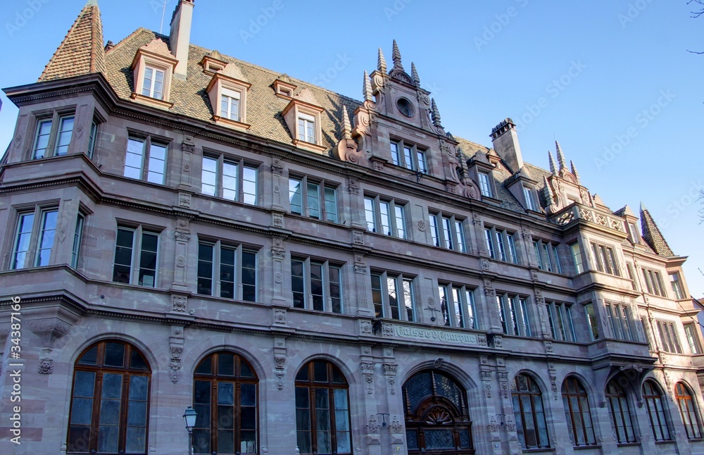 Fototapeta premium immeuble à strasbourg