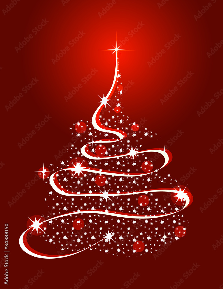 Christmas Tree with Stars Christmas Tree with Stars