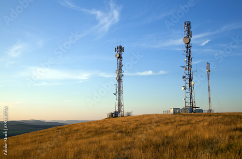 Obraz na płótnie communication tower