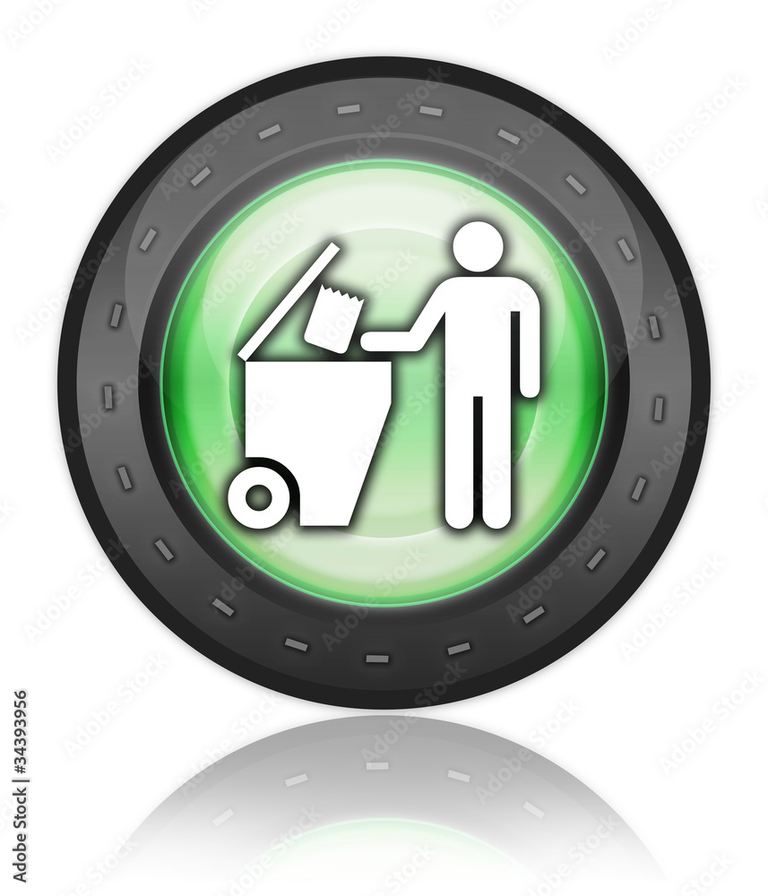 Green Industrial Style Icon Green Industrial Style Icon