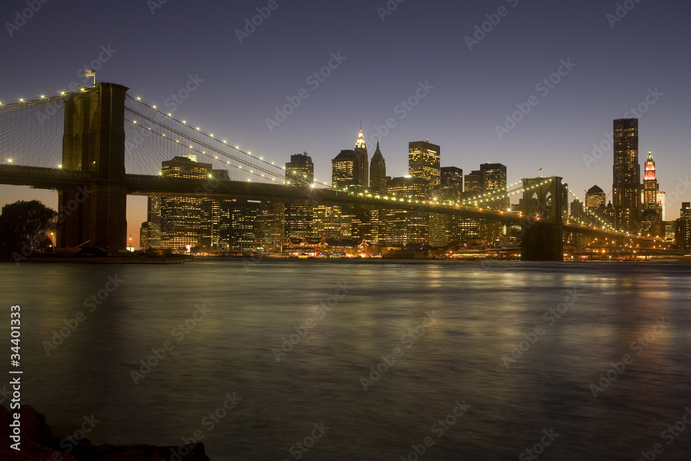 Brooklyn Bridge to Manhattan