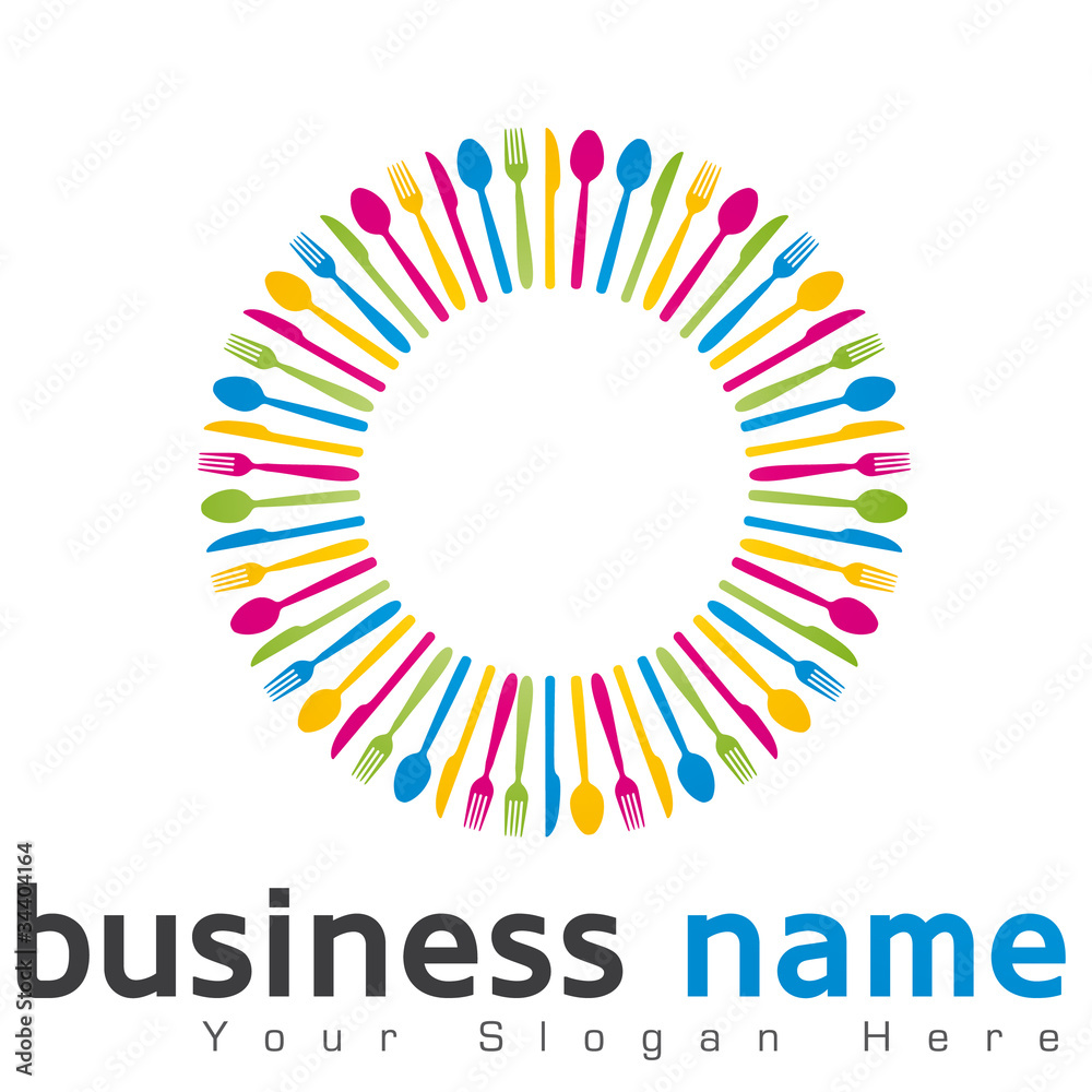 Obraz premium logo restauration