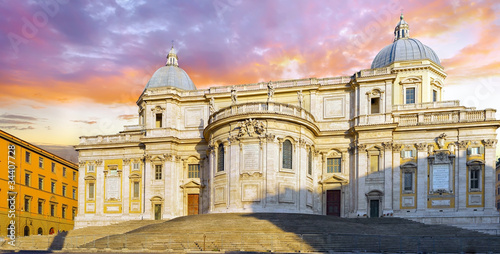 Canvas Print Santa Maria Maggiore Basilica, Roma