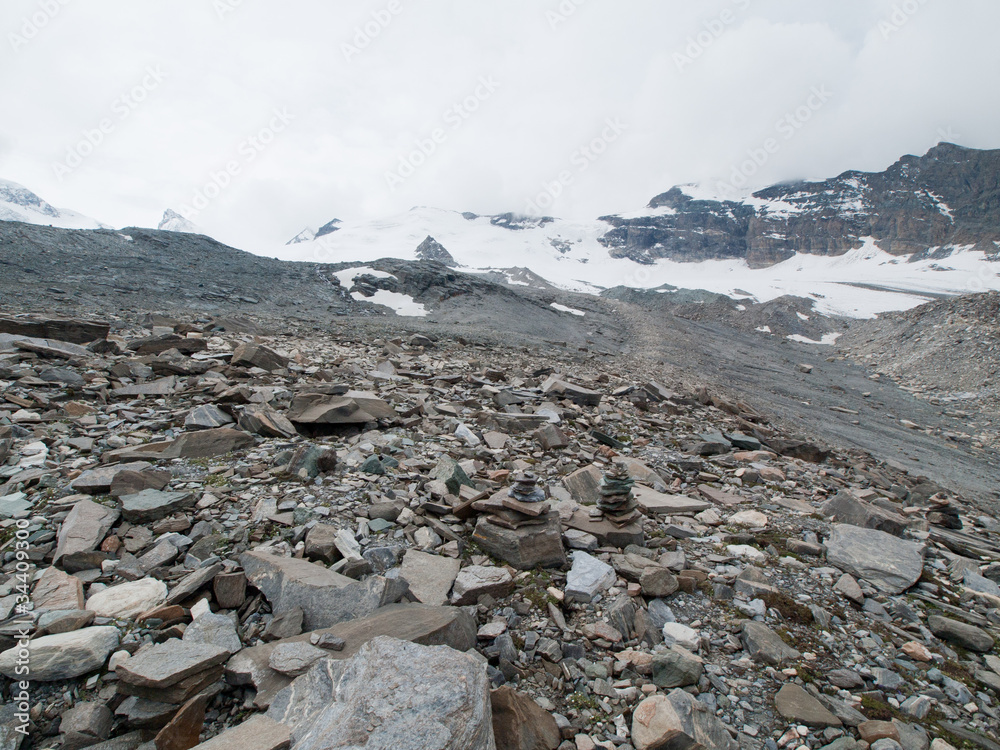 Vers les glaciers Vers les glaciers