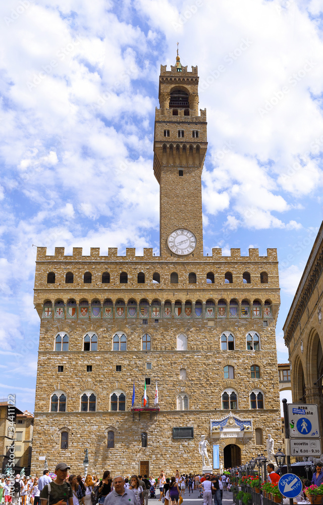 Famous  Uffizi Gallery, Italy.
