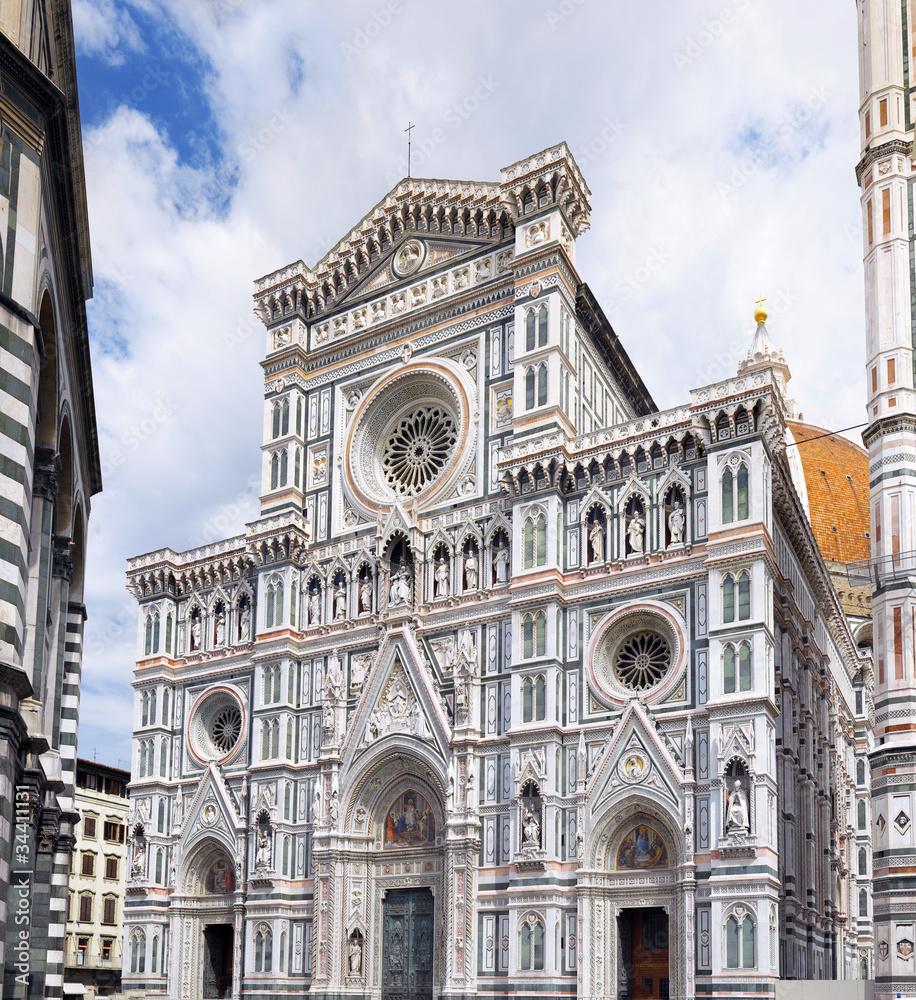 Fototapeta premium Duomo Santa Maria Del Fiore . Florence, Italy