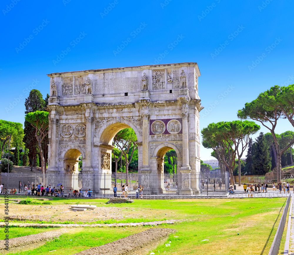 Arch of Constantine  Rome, Italy.