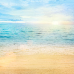Sea and sand background