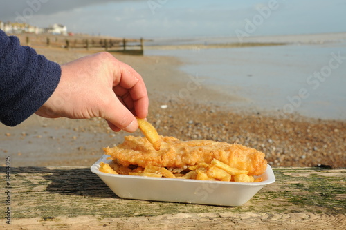 Eating Fish and Chips