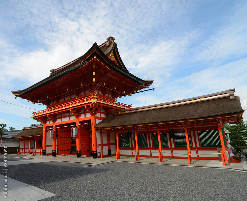 Fototapeta premium Fushimi Inari Shrine Entrance Gate
