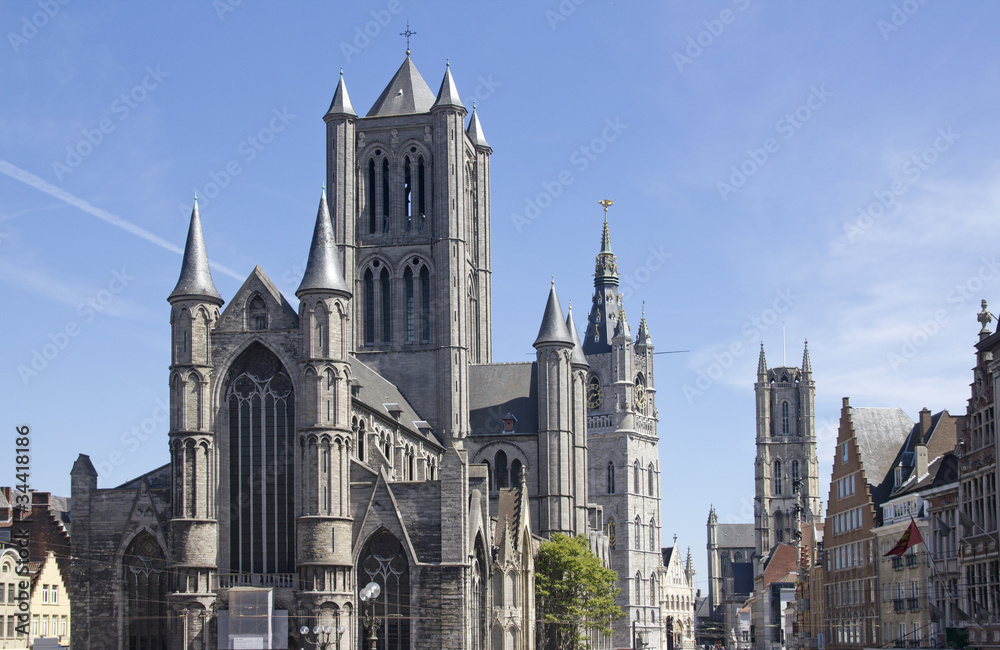 Churches of Ghent, Belgium