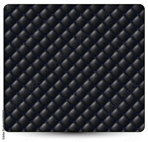 black genuine leather pattern background