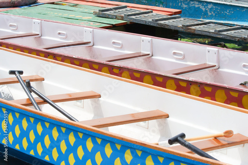 Boats docked to moorage