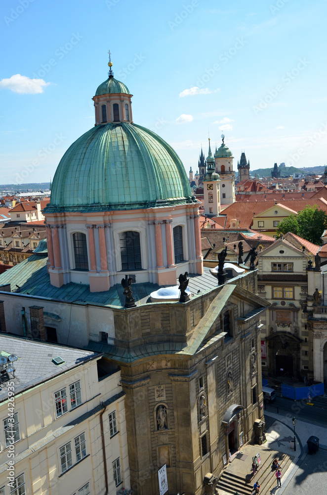Un dôme dans Prague