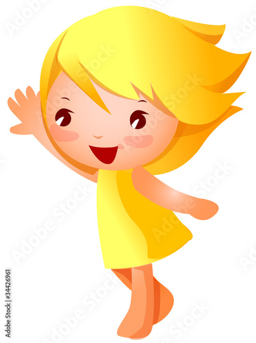 Close-up of girl smiling