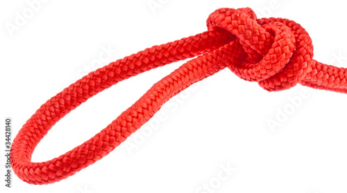noeud corde rouge