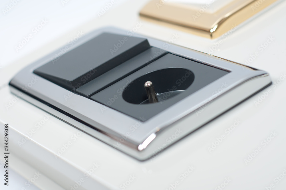 black socket and light switch combination black socket and light switch combination