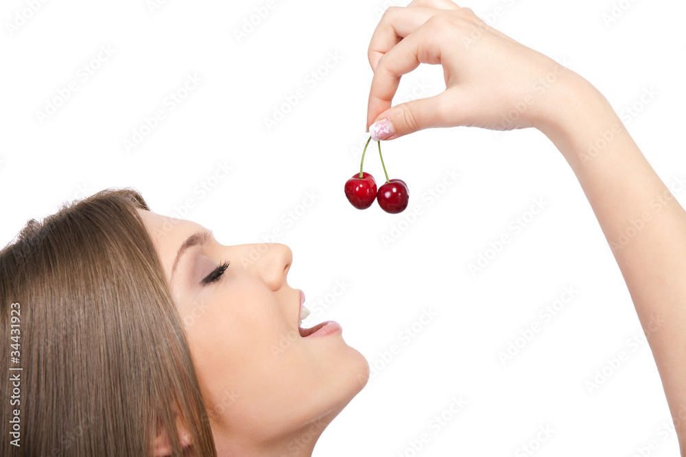 I love cherries! I love cherries!