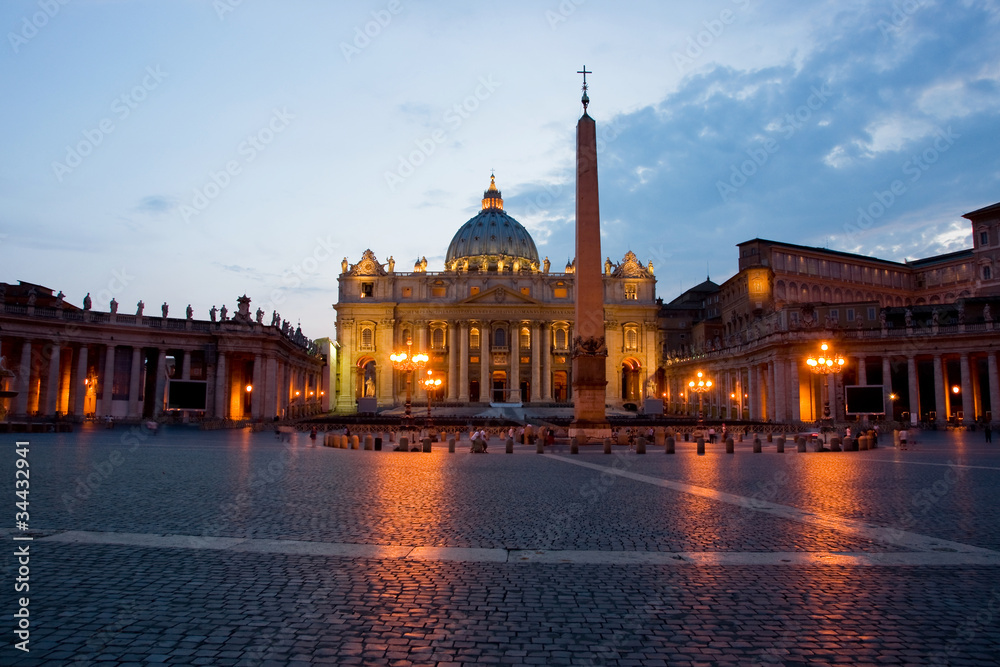 Naklejka premium St peter basilica