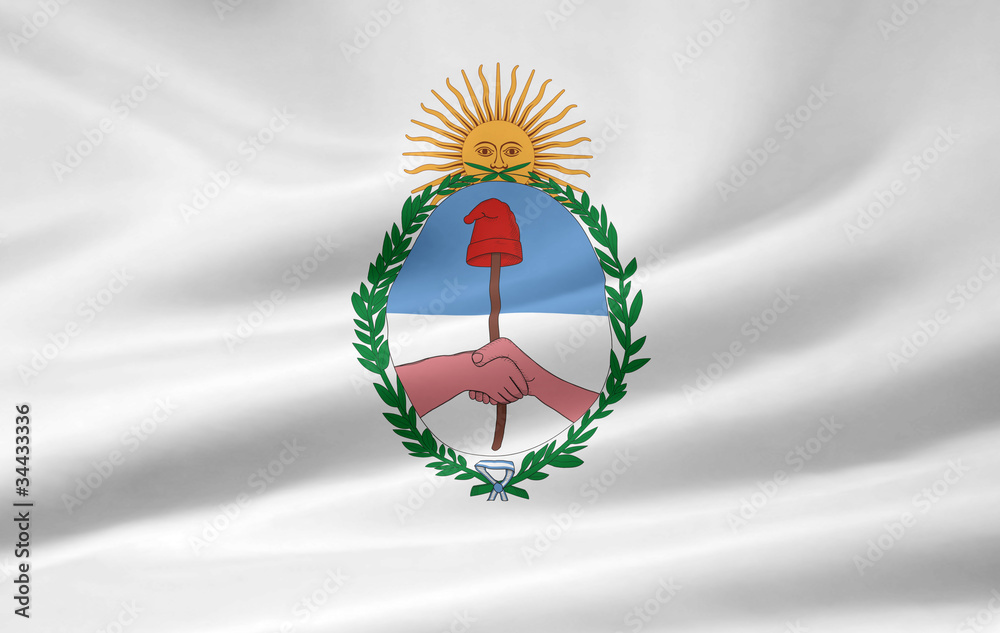 Obraz premium Flagge der Provinz Jujuy - Argentinien
