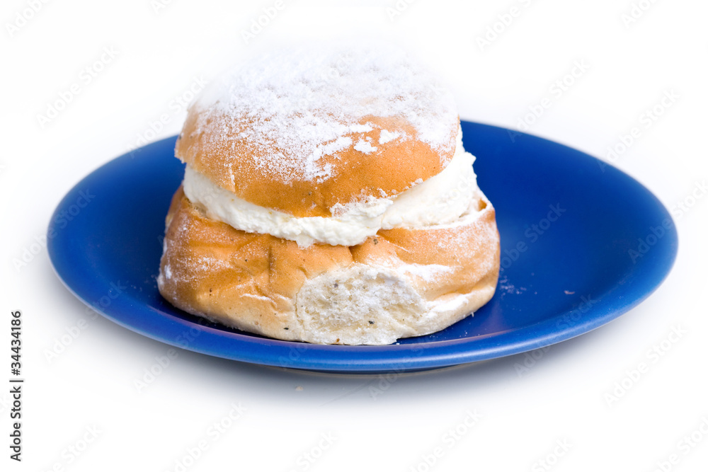 Cream bun Cream bun