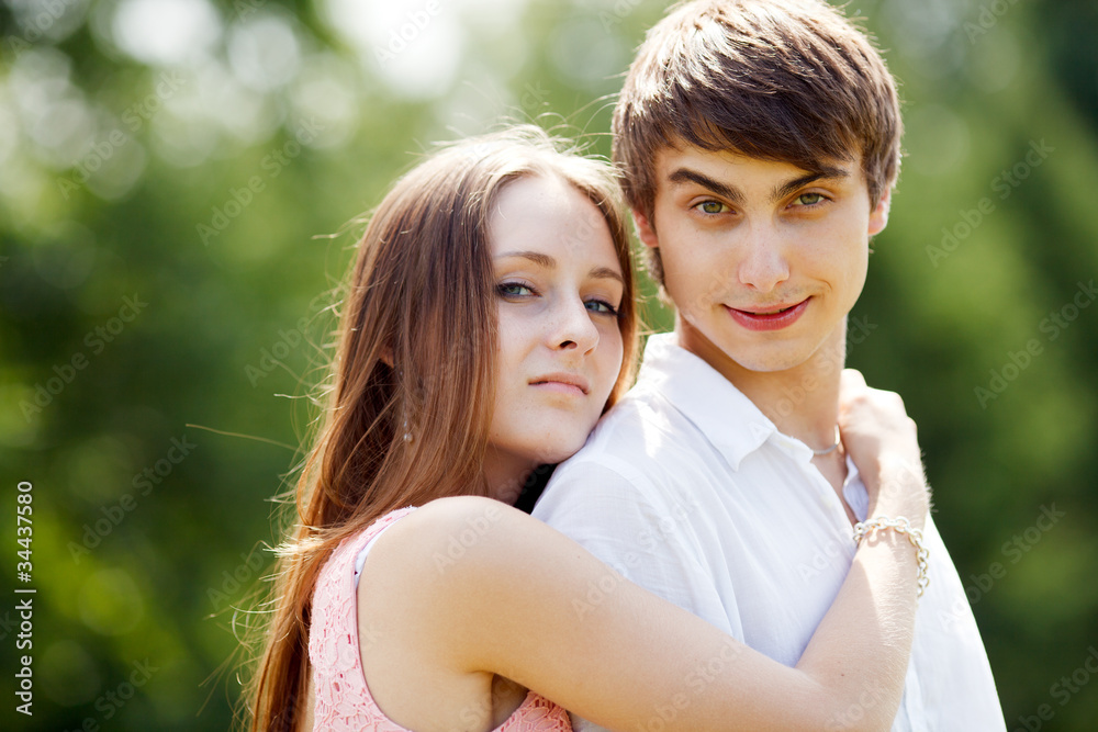 Fototapeta premium young couple