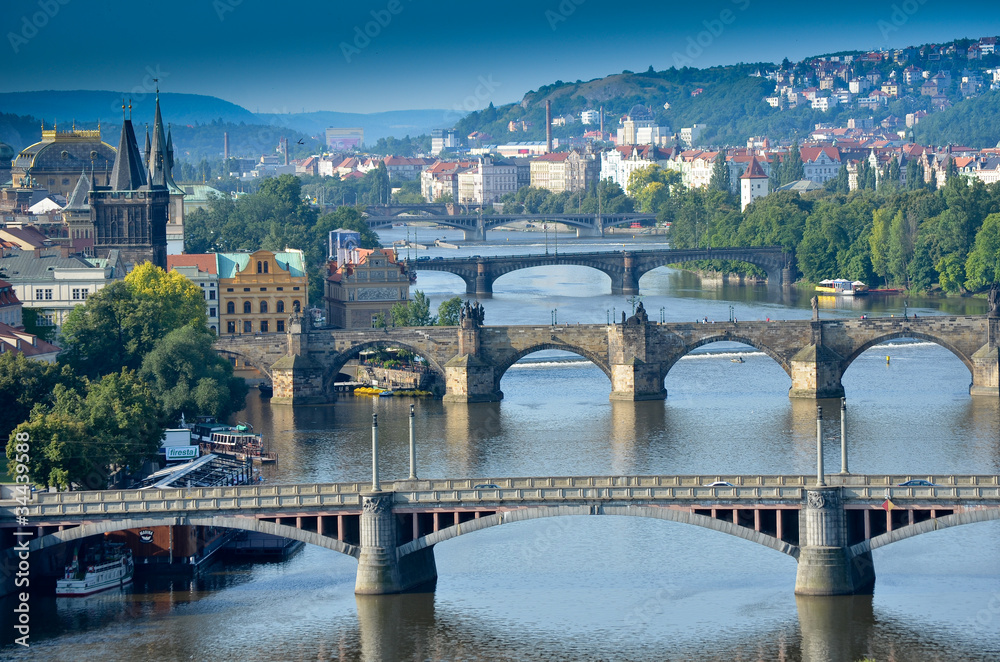 Les ponts à Prague
