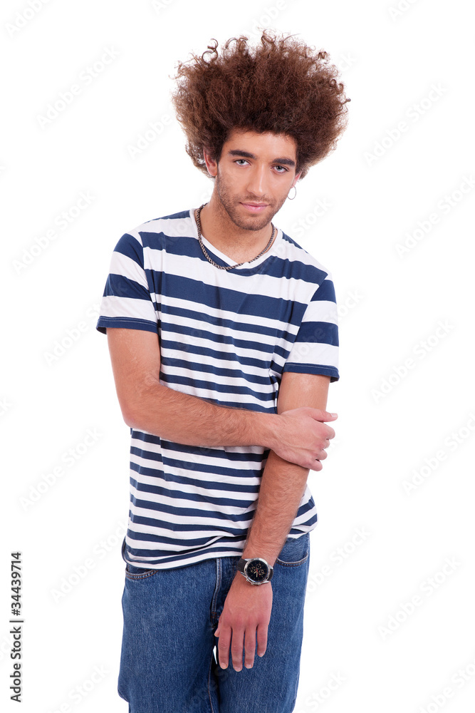 Portrait of a happy and handsome  man