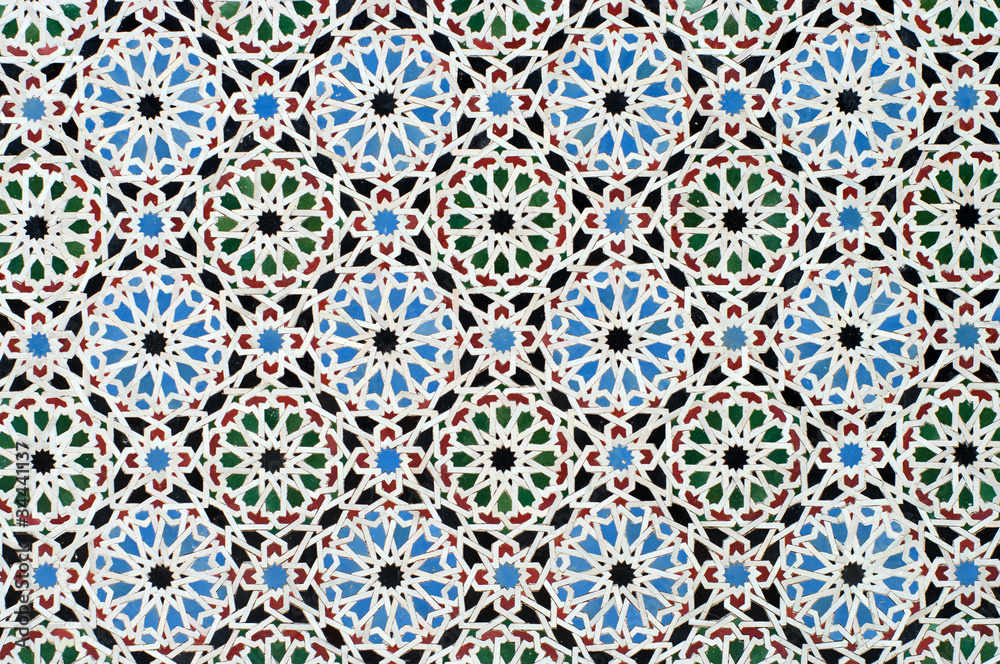 Oriental pattern. Background.
