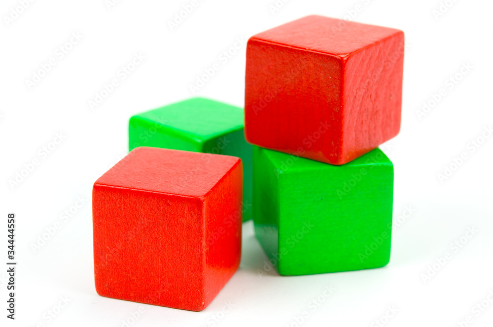 Fototapeta premium Bauklötze