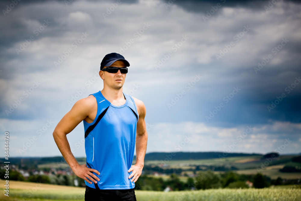 Fototapeta premium jogging man