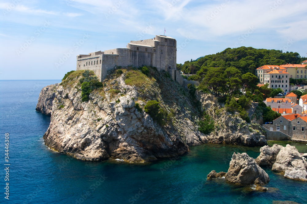Citadel in Dubrovnik, Croatia