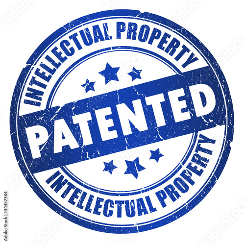 Patented intellectual property stamp
