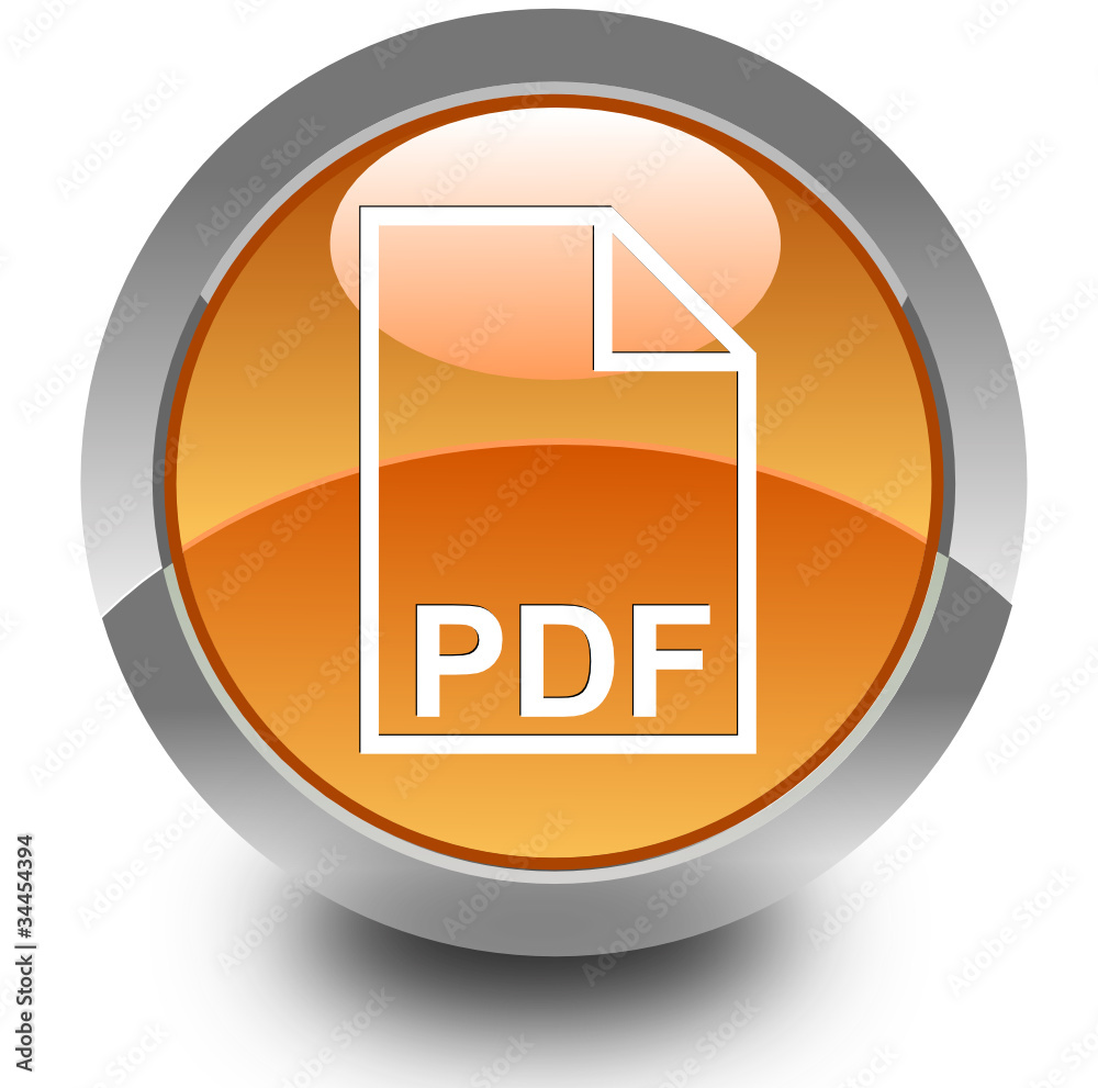 PDF glossy icon