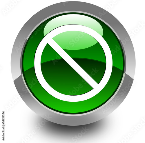 Acecss denied glossy icon
