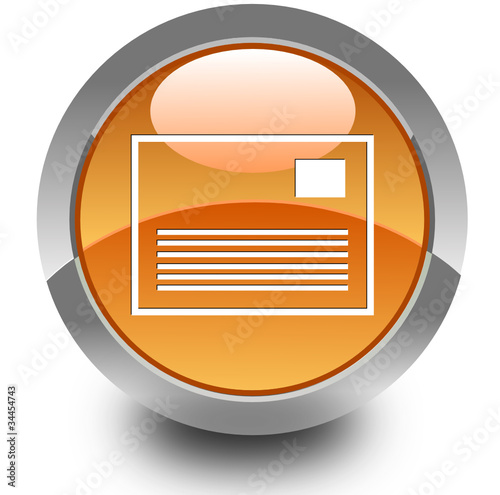 e-mail glossy icon