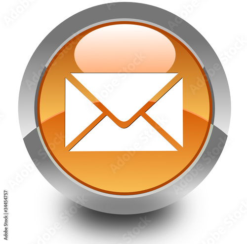 e-mail  glossy icon