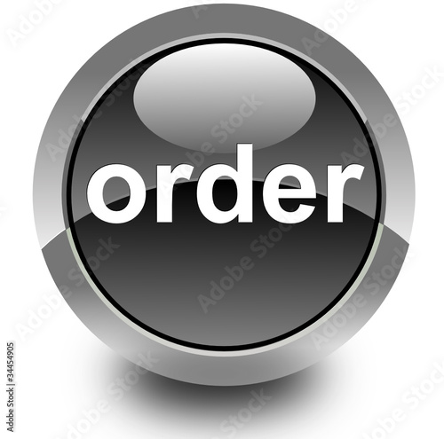 Order glossy icon