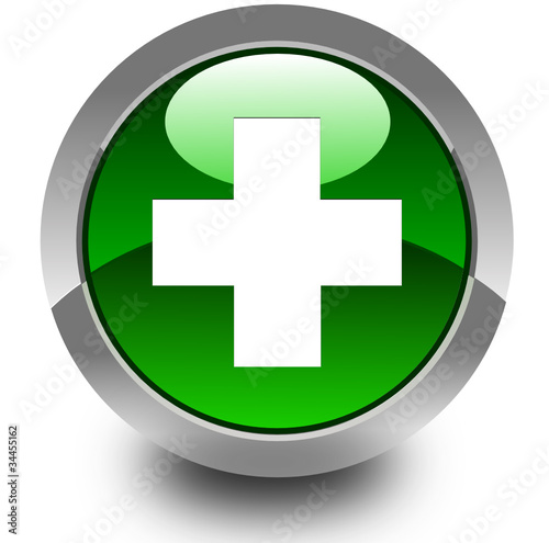 Pharmacy glossy icon
