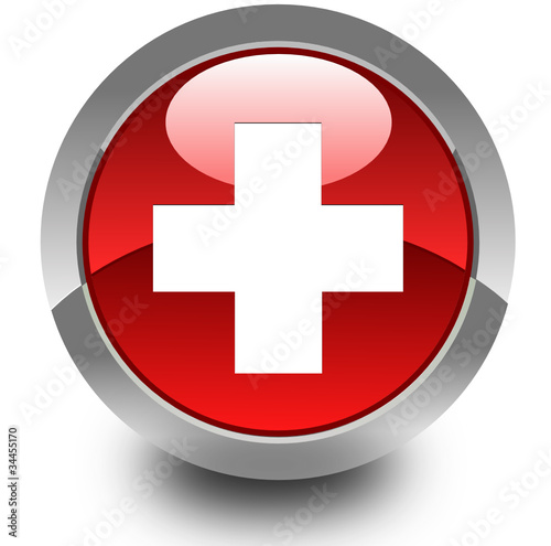 Pharmacy glossy icon