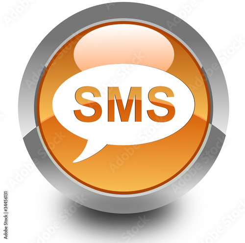 Sms glossy icon