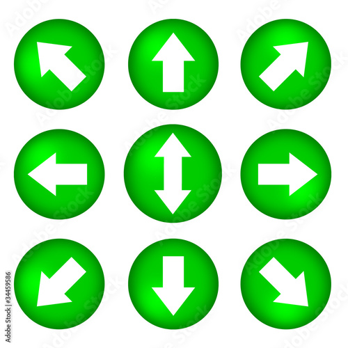 Free Download Green arrows - GFXLoad