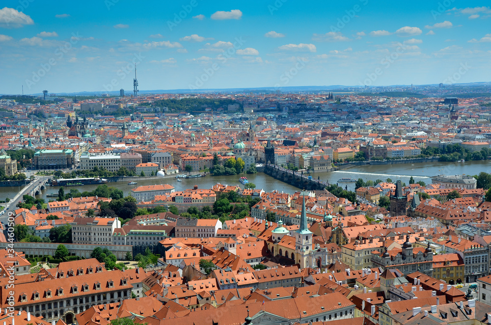 La vue sur Prague