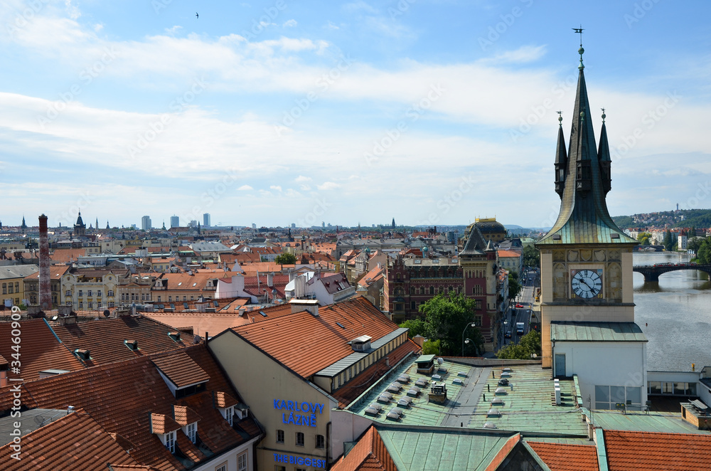 Clocher à Prague