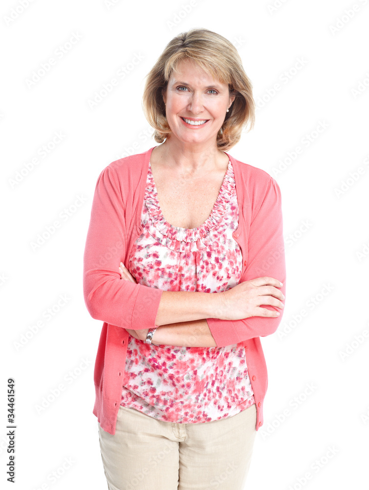 Senior woman. Senior woman.