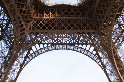 Eiffel Tower. fragment. Paris